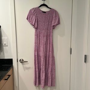Floral maxi dress!